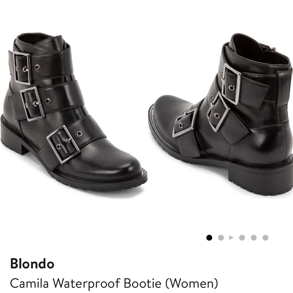 Blondo waterproof moto boots size 9